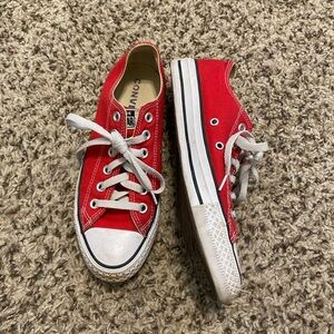 Red Low Top Converse